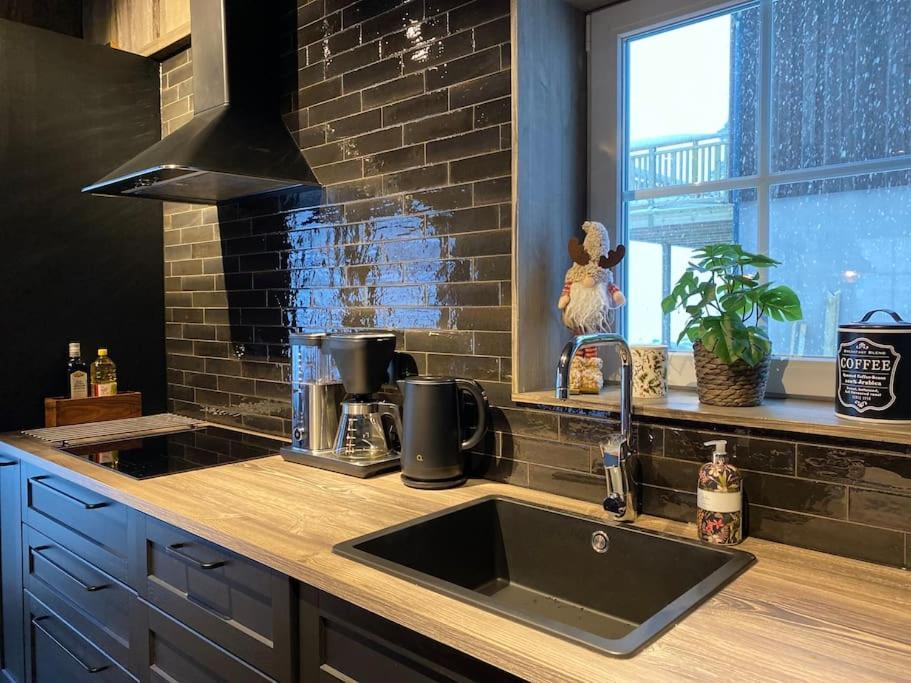 Modern Stuga Med Ski Lodge Kaensla Єрвсе Екстер'єр фото